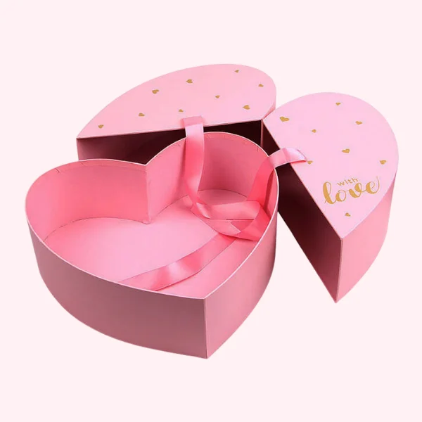 Custom Heart Shaped Boxes