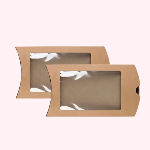 Kraft Paper Pillow Boxes