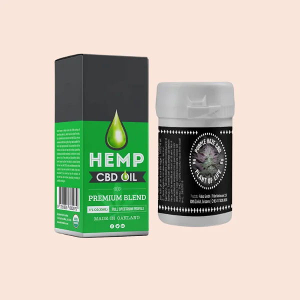 Custom Hemp Packaging Boxes