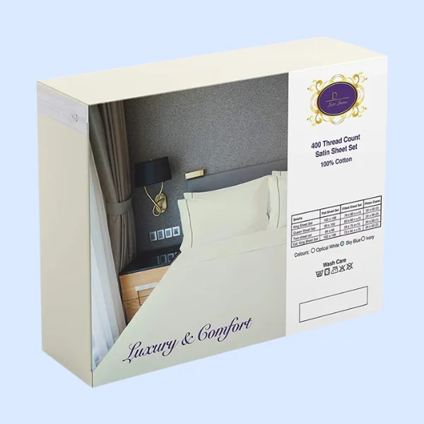 Custom Bed Sheet Boxes