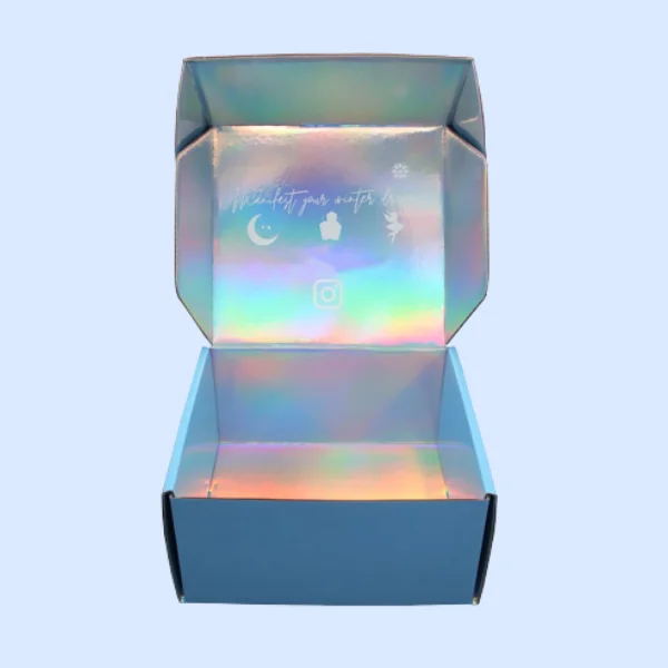 Custom Holographic Foiling Boxes