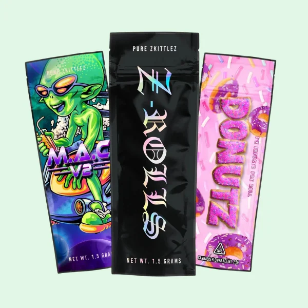 Pre Roll Mylar Bags