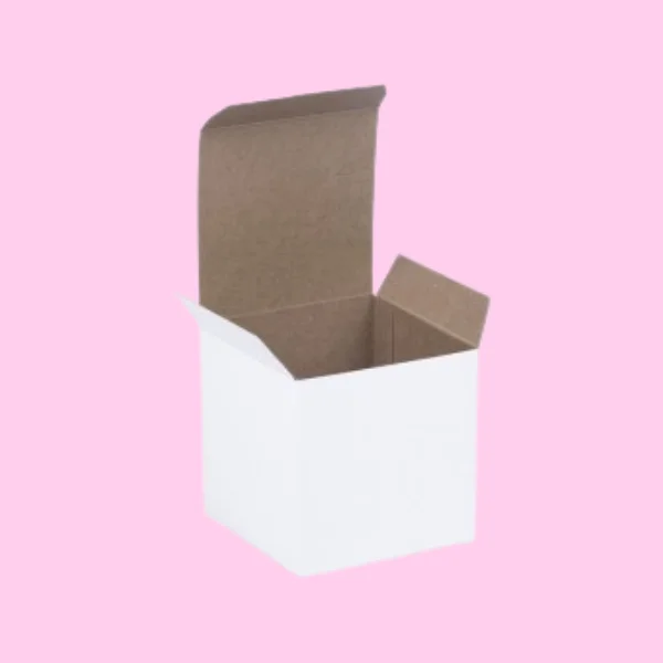 White Candle Boxes