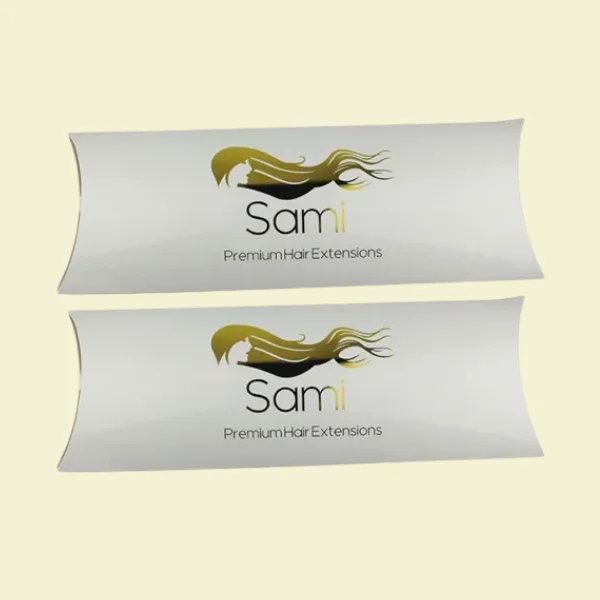Custom Pillow Hair Extension Boxes