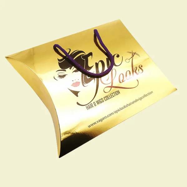 Custom Pillow Hair Extension Boxes