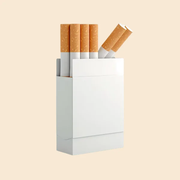 Blank Cigarette Boxes