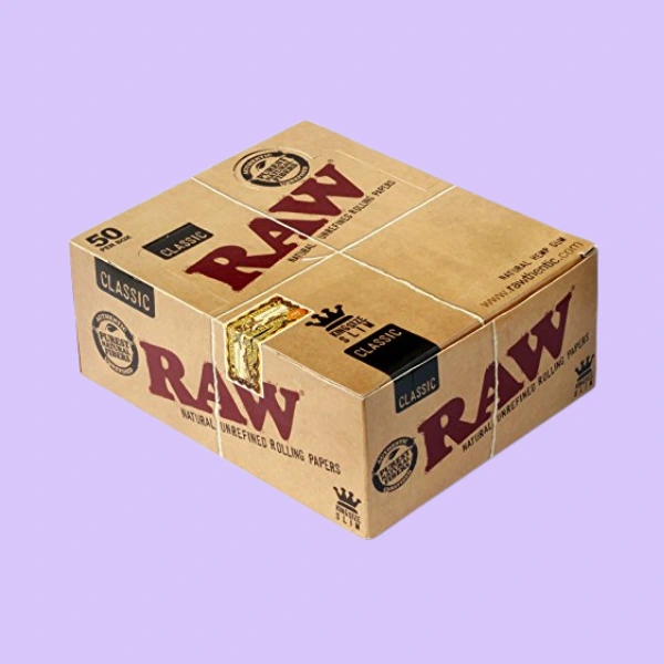 Rolling paper packaging boxes