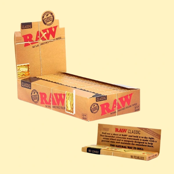 Rolling paper packaging boxes