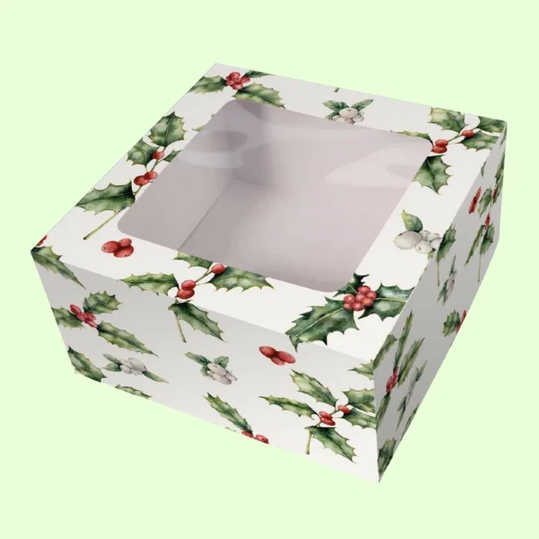 4 Corner Cake Box