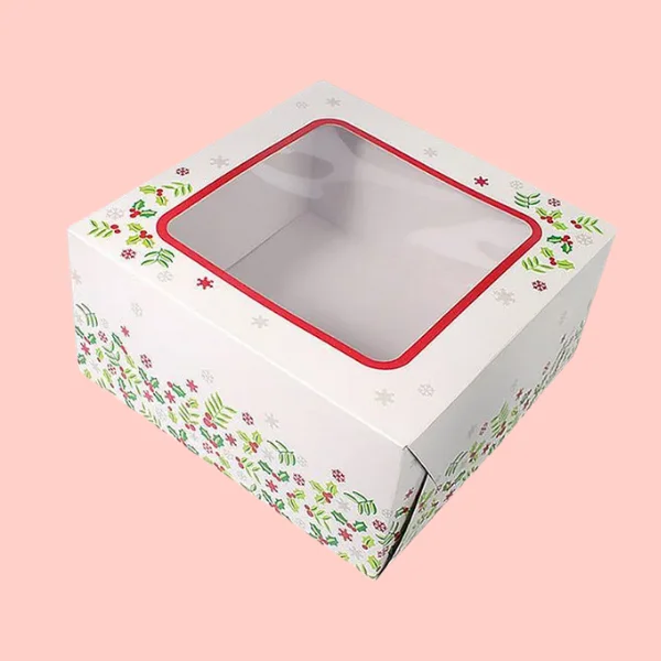 4 Corner Cake Box
