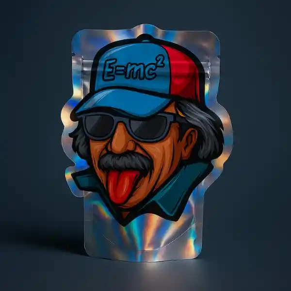 Zip Lock THC Mylar Bags