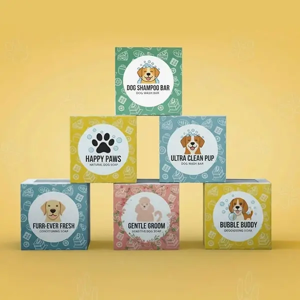 Custom Dog Soap Boxes
