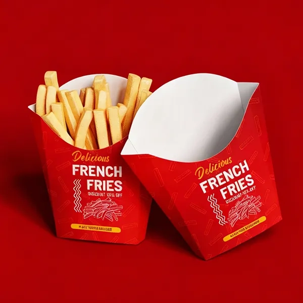 French Fries Sleeve Boxes