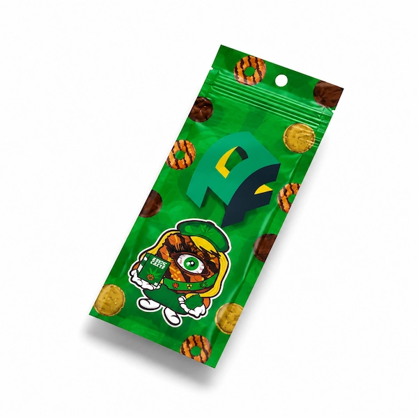 Custom Printed 2.2x4.5" Vape Cartridge Mylar Bags