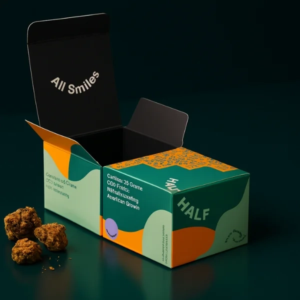 Custom Gummy Packaging Boxes Wholesale