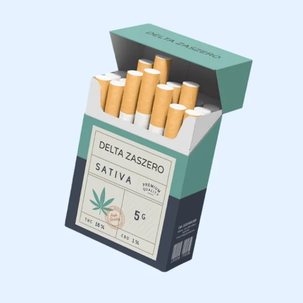 Custom THC Delta Cigarette Boxes
