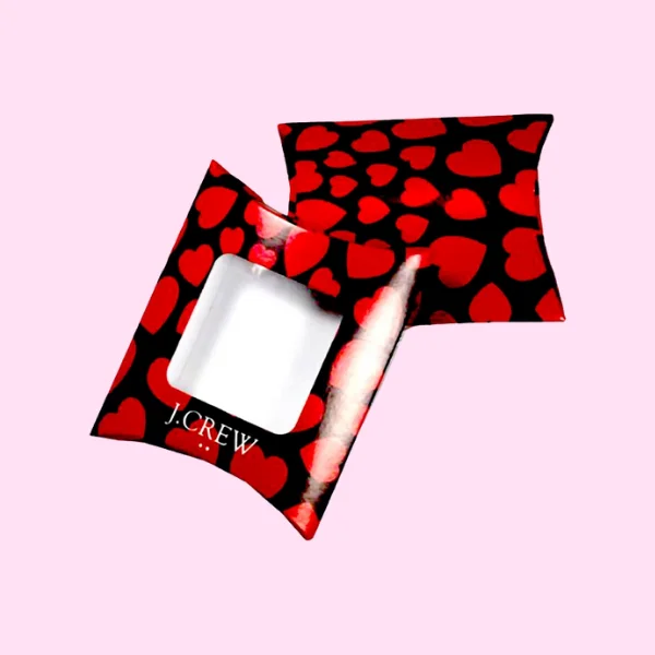 Custom Window Pillow Packaging Boxes