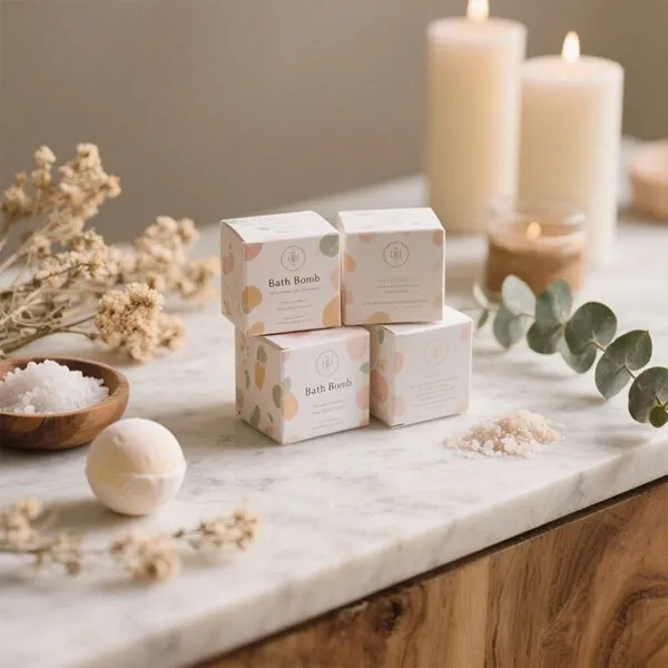 Custom CBD Bath Bomb Boxes
