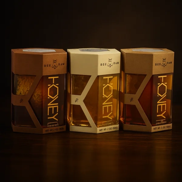 Custom Honey Packaging Boxes Wholesale