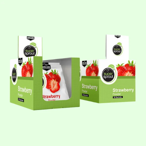 Custom Printed Sachet Display Boxes